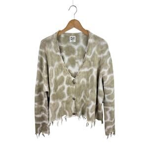 Planet by Lauren G Beach Bum Tattered Cardigan